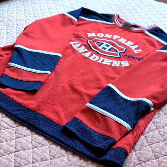 Montreal Canadiens – Official NHL Mighty Mac Sports Jersey (Boys Size L 14–16) - Picture 3 of 13
